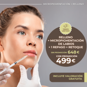 RELLENO + MICROPIGMENTACIÓN DE LABIOS