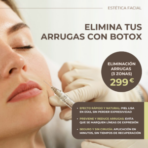 Eliminación de Arrugas con Botox (3 zonas)